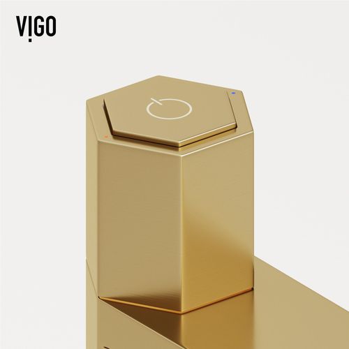 Main product image of Nova Single Handle Bathroom Vessel Faucet (Matte Brushed Gold), VG03035MG