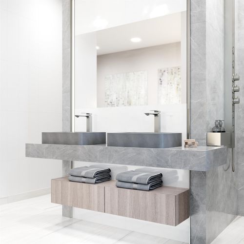 Main product image of Dunn Single Handle Bathroom Vessel Faucet (Brushed Nickel), VG03036BN