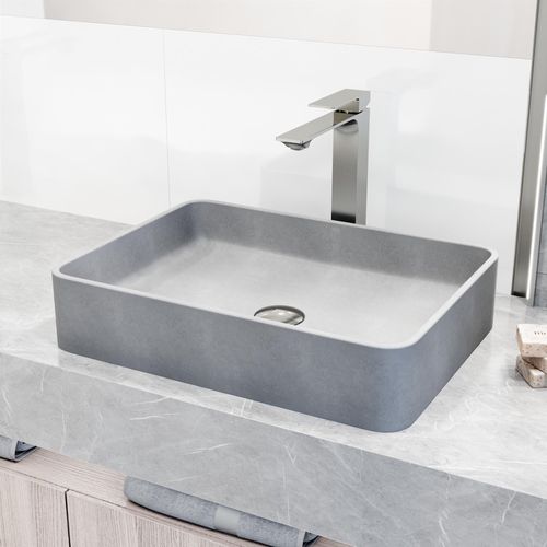 Main product image of Dunn Single Handle Bathroom Vessel Faucet (Brushed Nickel), VG03036BN