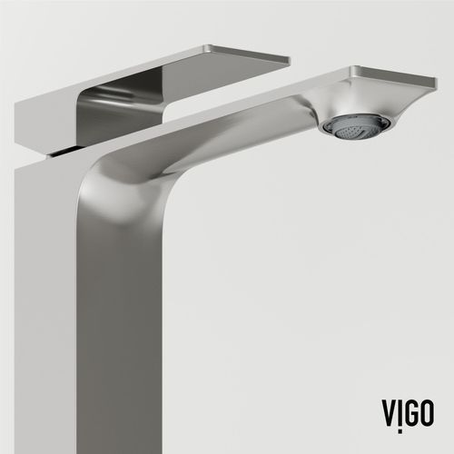 Main product image of Dunn Single Handle Bathroom Vessel Faucet (Brushed Nickel), VG03036BN