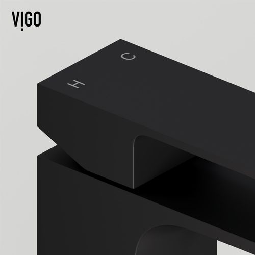 Main product image of Dunn Single Handle Bathroom Vessel Faucet (Matte Black), VG03036MB