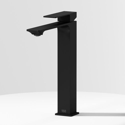 Main product image of Dunn Single Handle Bathroom Vessel Faucet (Matte Black), VG03036MB