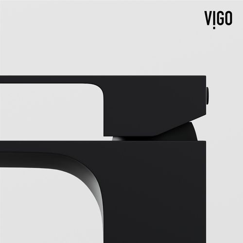Main product image of Dunn Single Handle Bathroom Vessel Faucet (Matte Black), VG03036MB