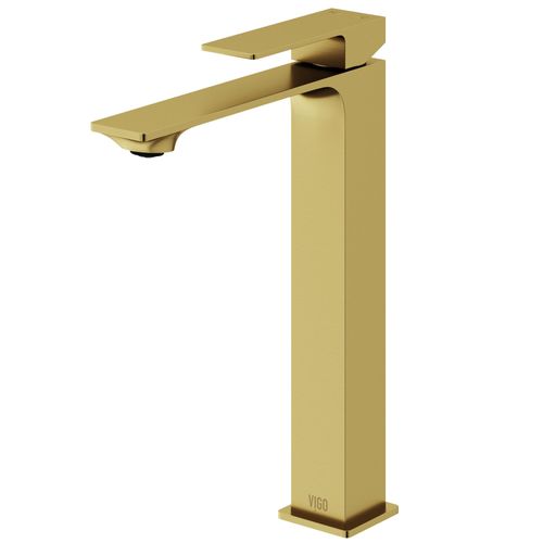 Main product image of Dunn Single Handle Bathroom Vessel Faucet (Matte Brushed Gold), VG03036MG