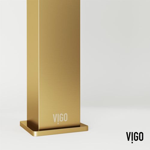 Main product image of Dunn Single Handle Bathroom Vessel Faucet (Matte Brushed Gold), VG03036MG