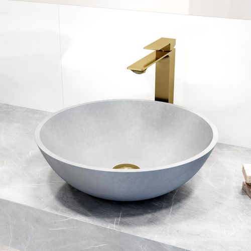Main product image of Dunn Single Handle Bathroom Vessel Faucet (Matte Brushed Gold), VG03036MG