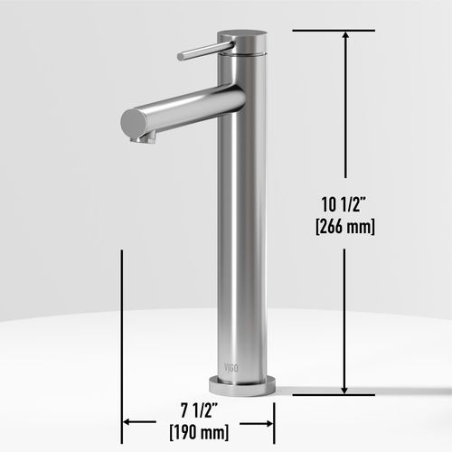 Main product image of Jewel Single Handle Bathroom Vessel Faucet (Brushed Nickel), VG03037BN