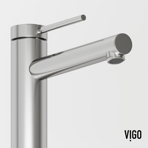 Main product image of Jewel Single Handle Bathroom Vessel Faucet (Brushed Nickel), VG03037BN