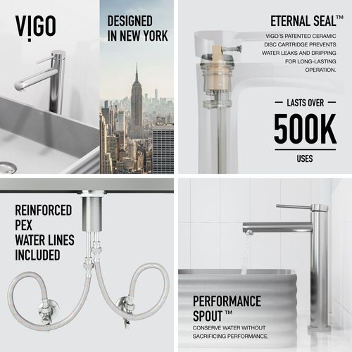 Main product image of Jewel Single Handle Bathroom Vessel Faucet (Chrome), VG03037CH