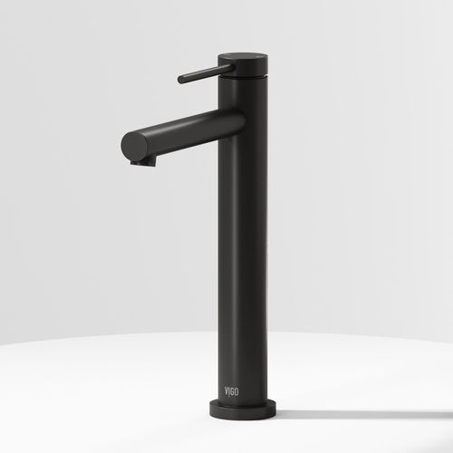 Main product image of Jewel Single Handle Bathroom Vessel Faucet (Matte Black), VG03037MB