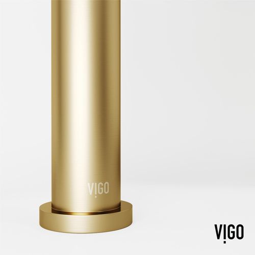 Main product image of Jewel Single Handle Bathroom Vessel Faucet (Matte Brushed Gold), VG03037MG