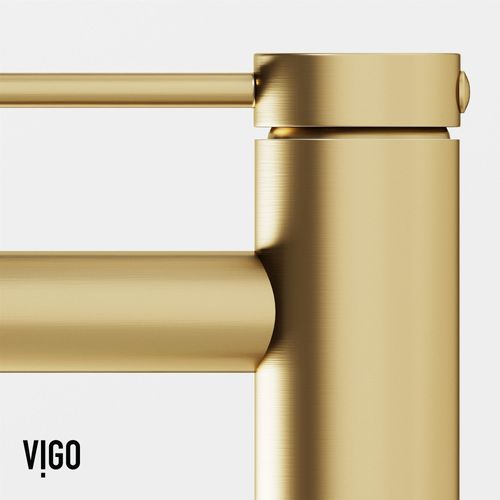 VG03037MG - VIGO VG03037MG - Jewel Single Handle Bathroom Vessel