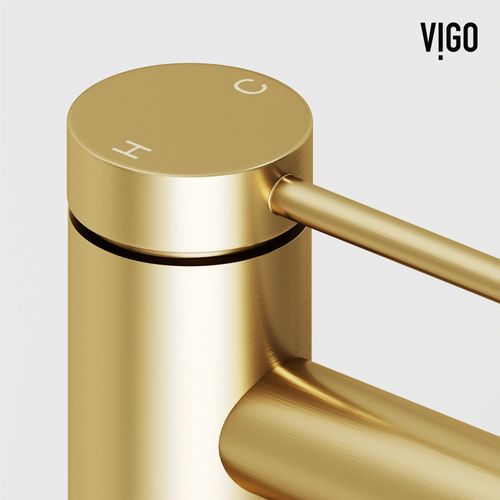 Main product image of Jewel Single Handle Bathroom Vessel Faucet (Matte Brushed Gold), VG03037MG