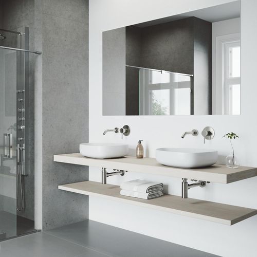 Main product image of Olus Single Handle Bathroom Faucet (Brushed Nickel), VG05001BN