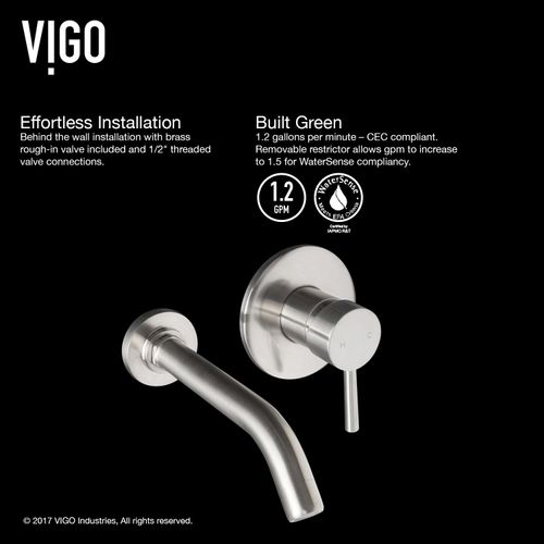 Main product image of Olus Single Handle Bathroom Faucet (Brushed Nickel), VG05001BN
