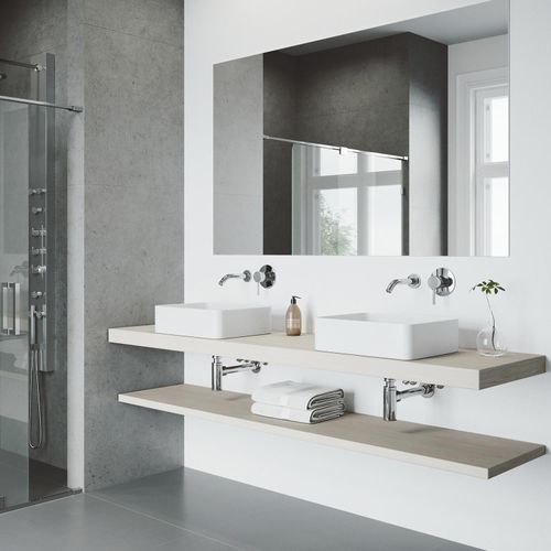 Main product image of Olus Single Handle Wall Mount Bathroom Faucet (Chrome), VG05001CH
