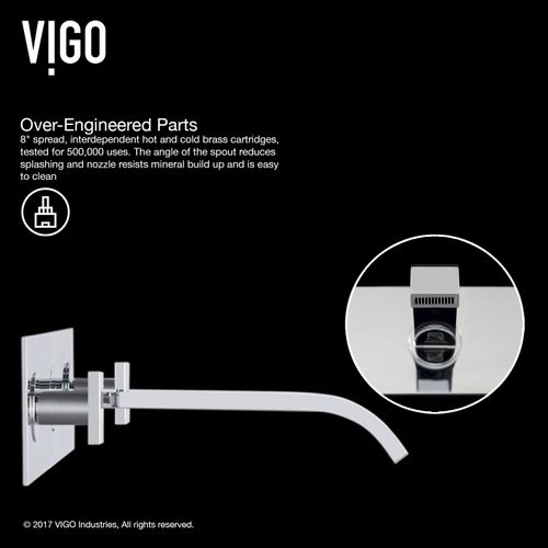 Main product image of Titus Two Handle Bathroom Faucet (Chrome), VG05002CH