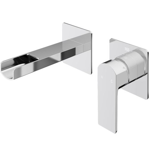 Main product image of Atticus Single Handle Wall Mount Bathroom Faucet (Chrome), VG05005CH