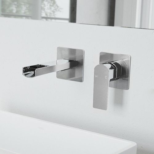 Main product image of Atticus Single Handle Wall Mount Bathroom Faucet (Chrome), VG05005CH