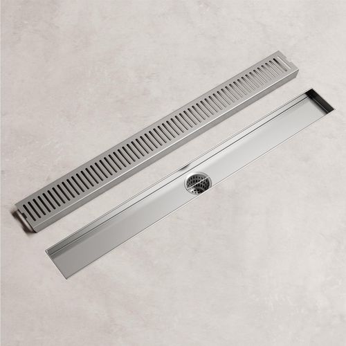 Main product image of Elan 24" Linear Shower Drain (Brushed Nickel)