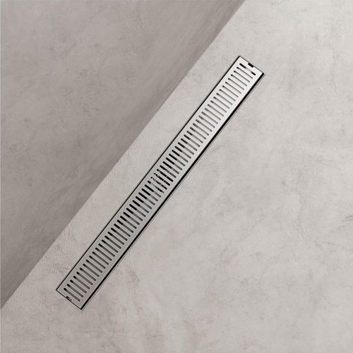 Main product image of Elan 24" Linear Shower Drain (Brushed Nickel)