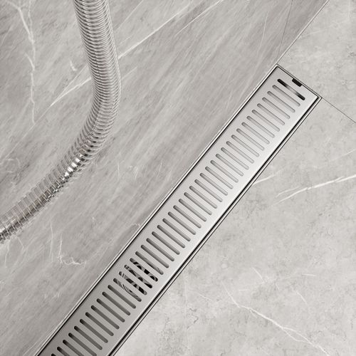 Main product image of Elan 24" Linear Shower Drain (Brushed Nickel)