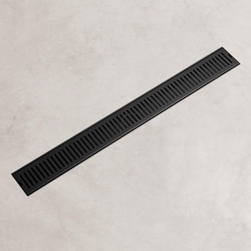 Main product image of Elan 24" Linear Shower Drain (Matte Black)