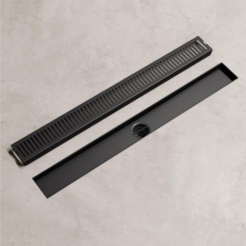 Main product image of Elan 24" Linear Shower Drain (Matte Black)