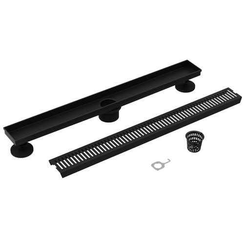 Main product image of Elan 24" Linear Shower Drain (Matte Black)