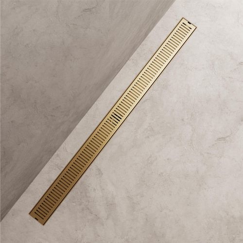 Main product image of Elan 36" Linear ShowerDrain (Matte Brushed Gold)
