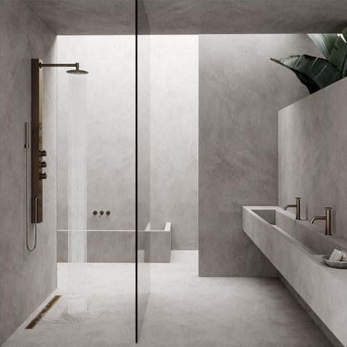 Main product image of Elan 36" Linear ShowerDrain (Matte Brushed Gold)