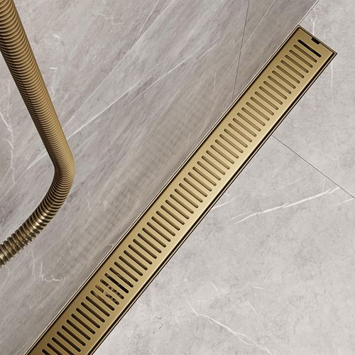 Main product image of Elan 36" Linear ShowerDrain (Matte Brushed Gold)