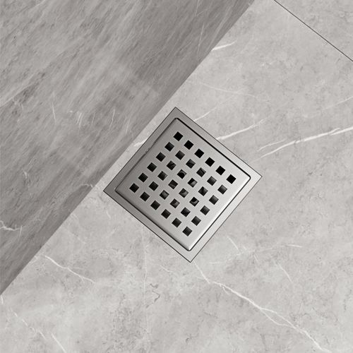 Main product image of Elan Square Shower Drain (Brushed Nickel)