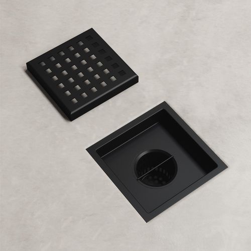 Main product image of Elan Square Shower Drain (Matte Black)