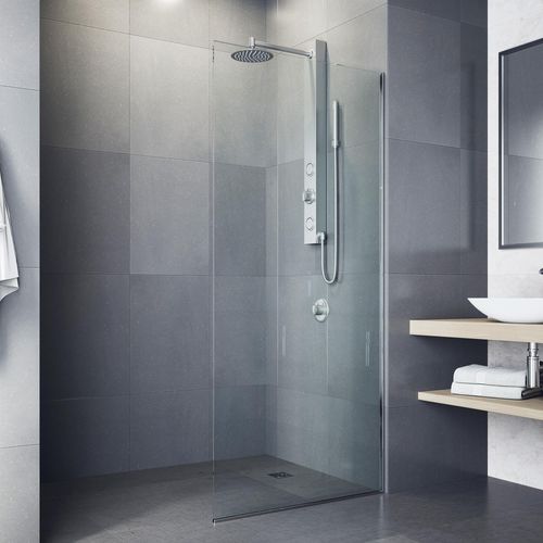 Main product image of Gardenia 2-Jet Shower Panel System/ Adj. Round Head & Shower Wand, 1.8 GPM (Stainless Steel)