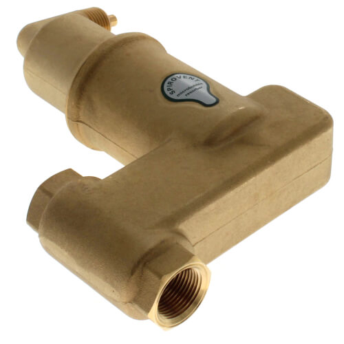 VJV075 3/4" NPT Threaded Vertical Spirovent Jr Air Eliminator by Spirotherm 