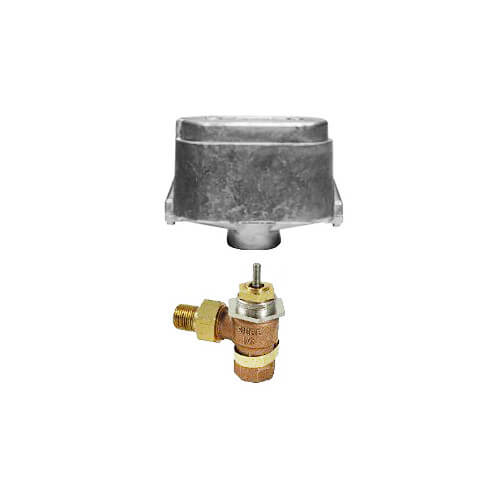 Main product image of 1/2" Normally Open Union Angle Valve, 3-7 PSI (.4 cv)