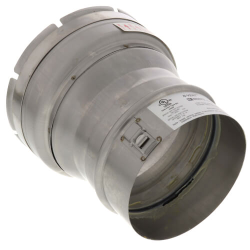 Main product image of 4" PVC to 4" Single-Wall Stainless Steel Conversion Kit