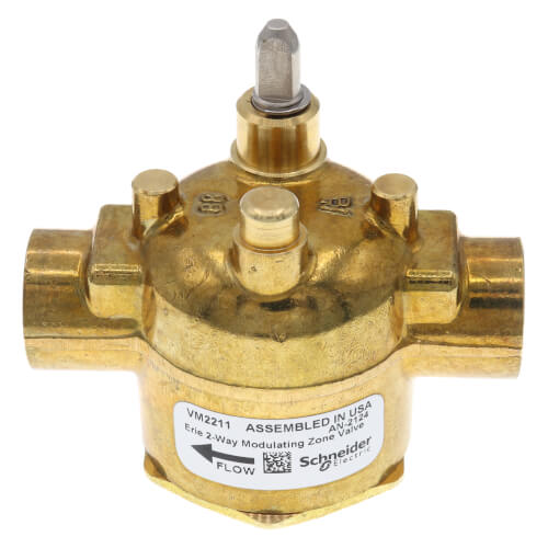 Main product image of 1/2" Sweat 2-Way Modulating Valve Body (1.0 Cv)