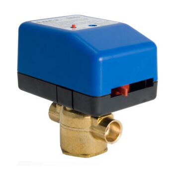Main product image of 1/2" Sweat 2-Way Three Wire Floating Signal, Non-Spring Return Zone Valve With Time-Out (24V)