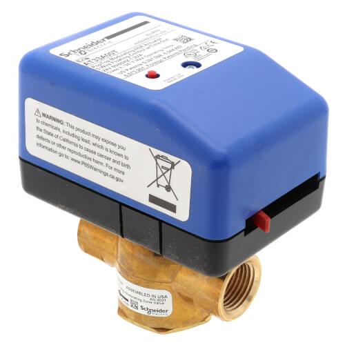 Main product image of 1/2" 2-Way NPT Floating Non-Spring Return Zone Valve w/Time-Out, 1.0 CV (24V)