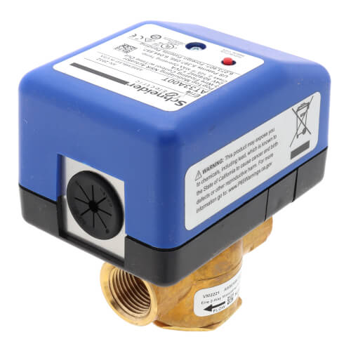 Main product image of 1/2" 2-Way NPT Floating Non-Spring Return Zone Valve w/Time-Out, 1.0 CV (24V)