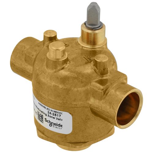 Main product image of 1/2" Sweat 3-Way Modulating Valve Body (4.0 Cv)