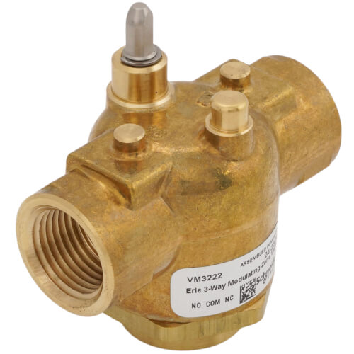 VM3222 Erie VM3222 1/2" Threaded 3Way Modulating Valve Body (2.0 Cv)