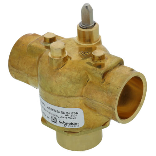 Main product image of 3/4" Sweat 3-Way Modulating Valve Body (4.0 Cv)