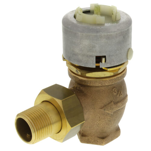 Main product image of 3/4" Angle NPT Male Union Two-Way Unitary Valve (5 Cv)