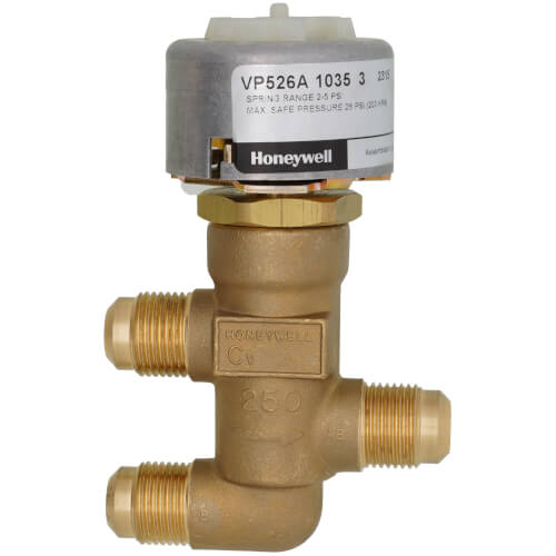 Main product image of 1/2" Three-Way Unitary Mixing Valve (2.5 Cv)