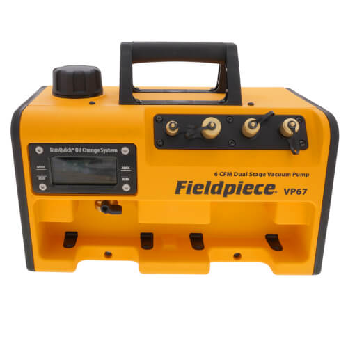 Fieldpiece VP67 RunQuick 6 CFM Vacuum Pump