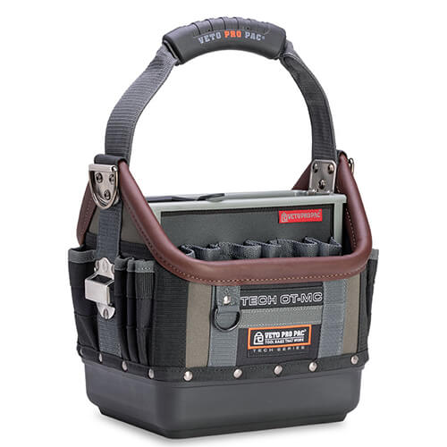 Main product image of TECH OT-MC Open Top Tool Bag with Internal Plastic Box (13" x 10-1/2" x 12")