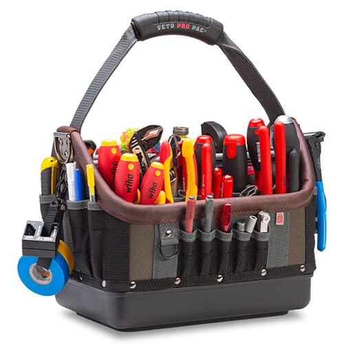 Main product image of TECH OT-LC Large Capacity Open Top Tool Bag (16" x 12" x 12")
